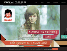 Tablet Screenshot of daviness.pl